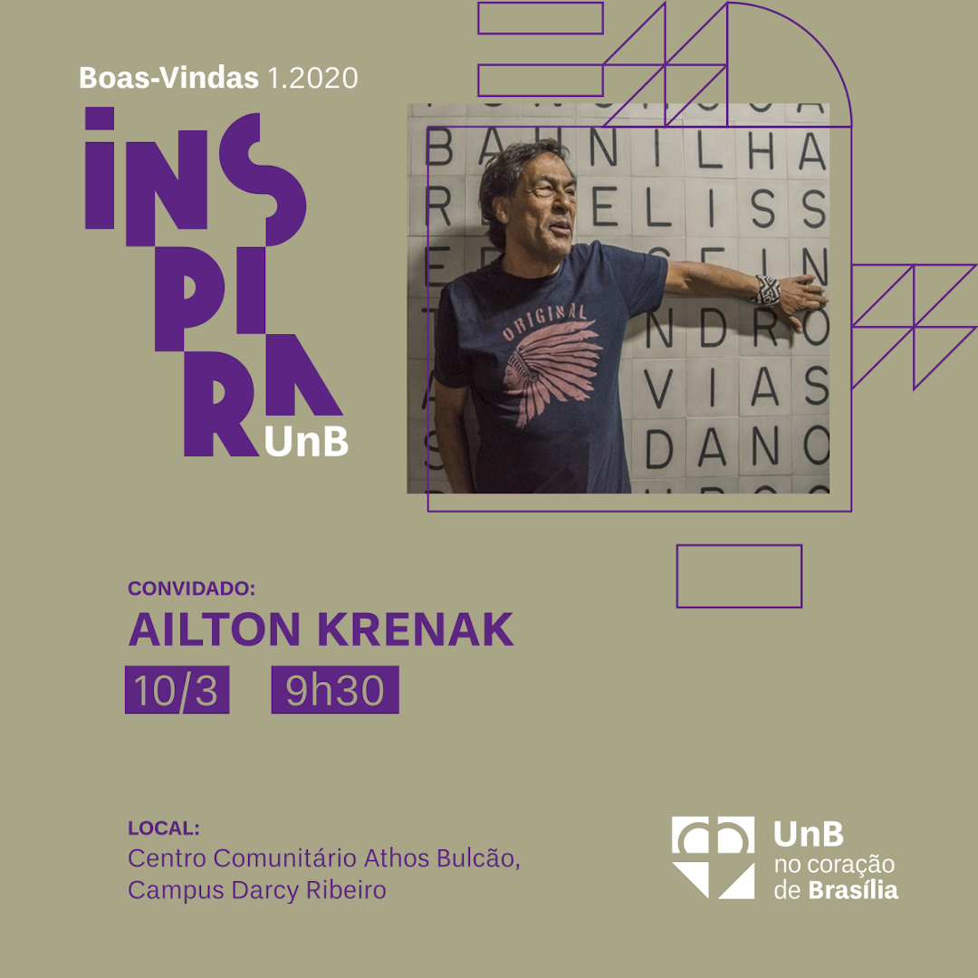 Inspira UnB- Ailton Krenak